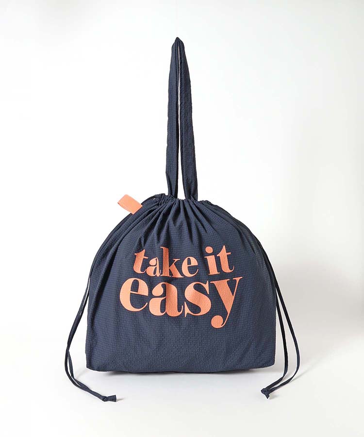 くるっとコンパクト巾着トート