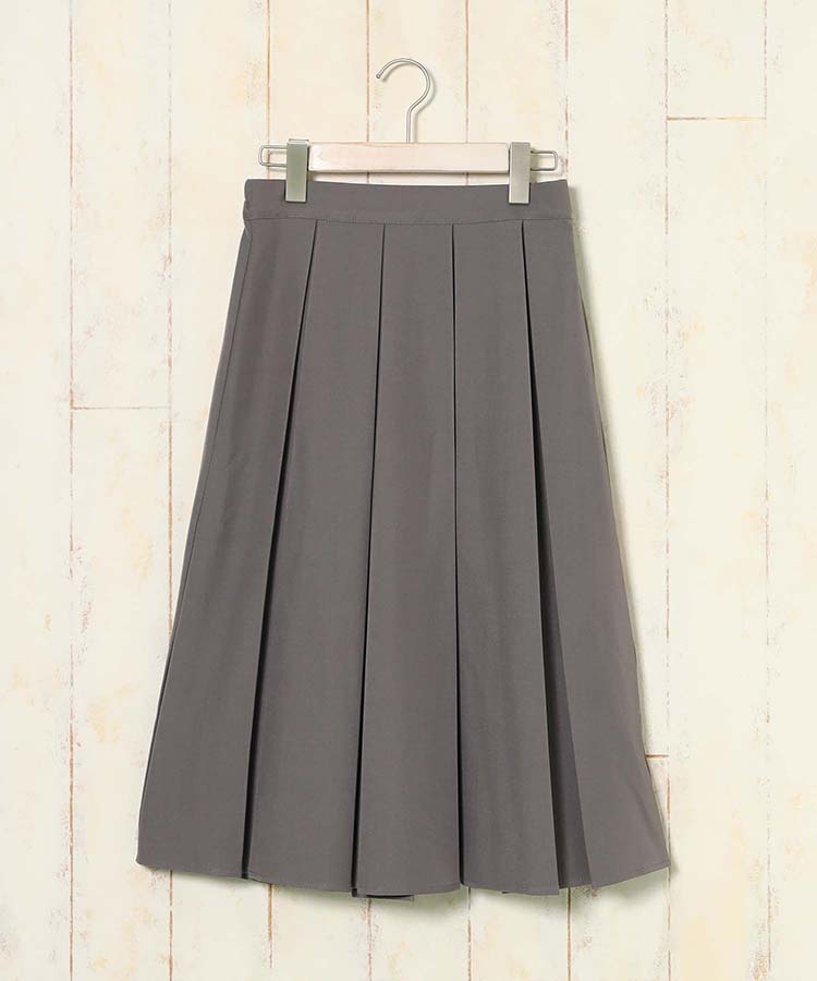 le petaleボックスプリーツスカート