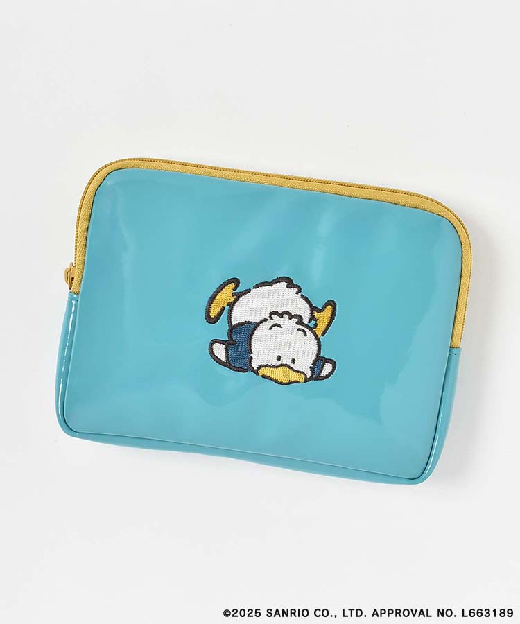 サンリオキャラクターズ エナメル風刺繍ポーチ