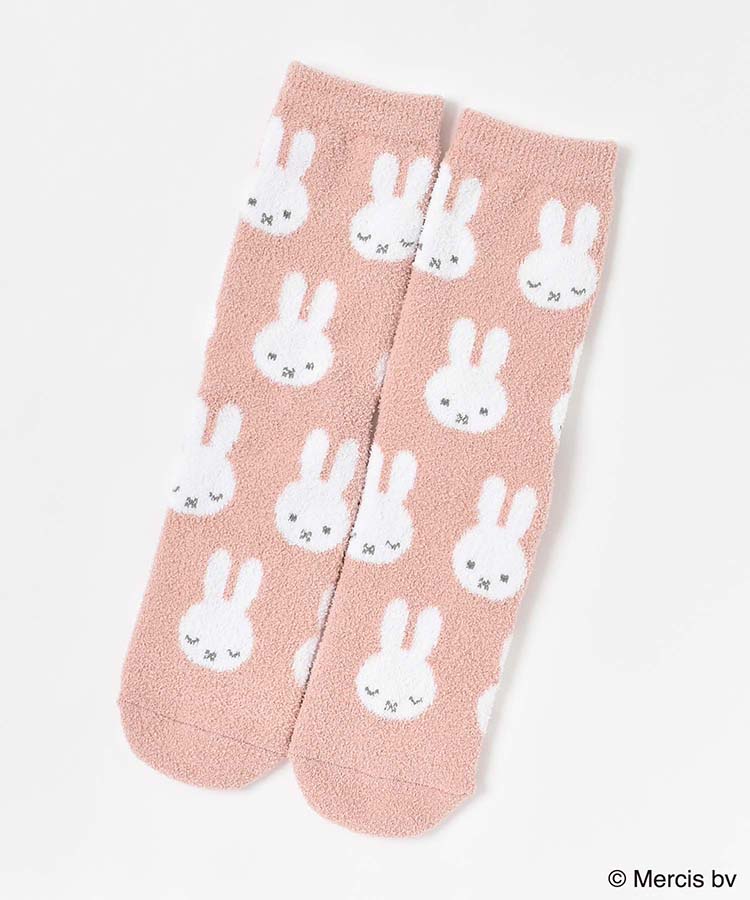 ミッフィーかかともこもこルームソックス