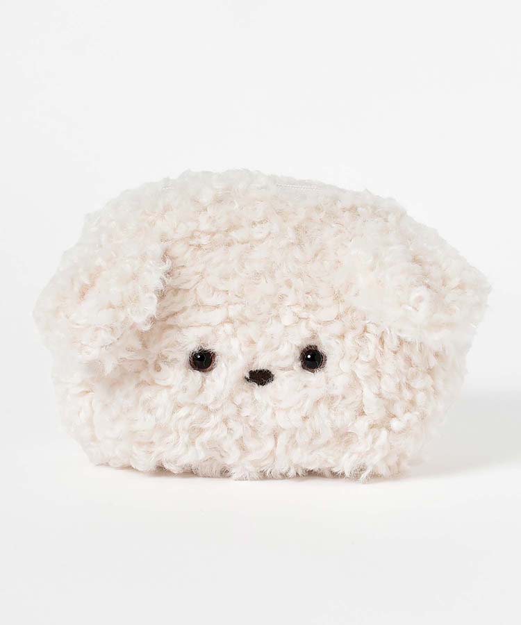 もこもこドッグポーチ