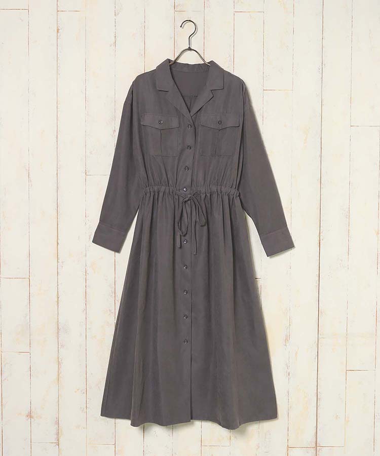 シャツワンピース