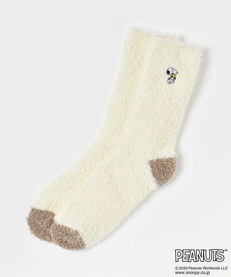≪SALE≫スヌーピー箱入り刺繍ソックス