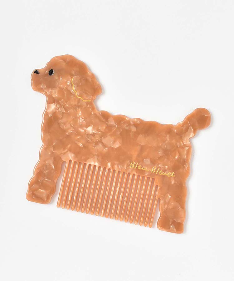 【WEB予約 12/11～順次発送】いぬアセテートコーム