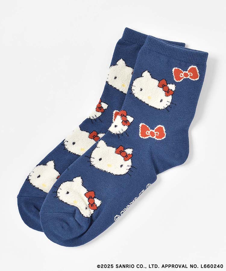 ハローキティおかおマシュマロソックス