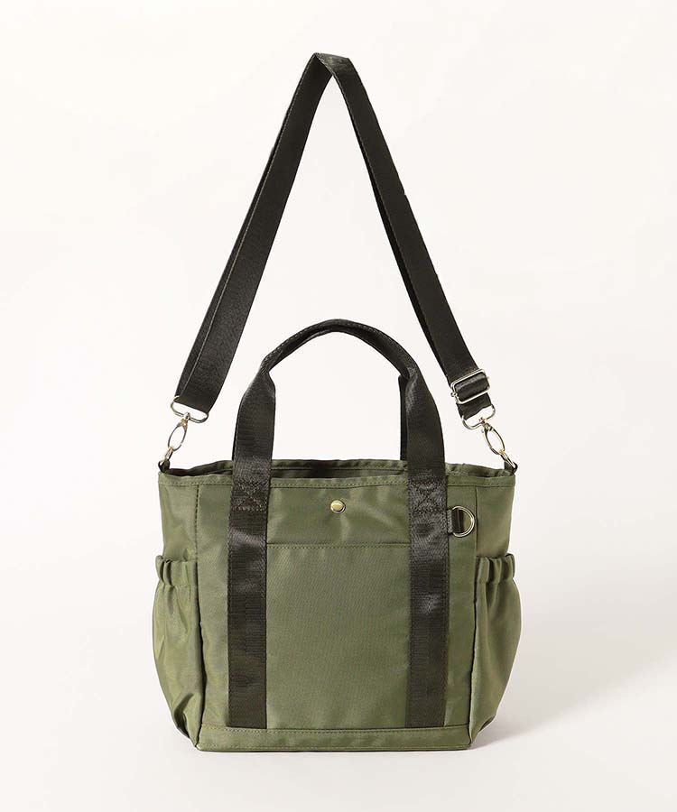 ツイル配色2WAYトート