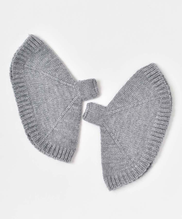 ニットフィンガーレスグローブ