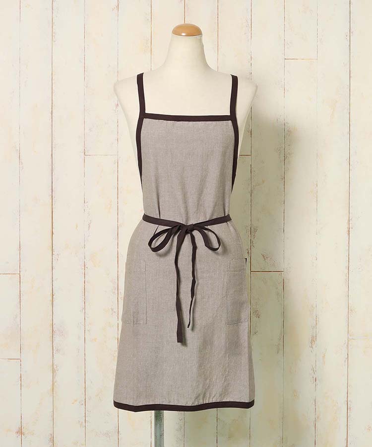 パイピングアビチュアルエプロン