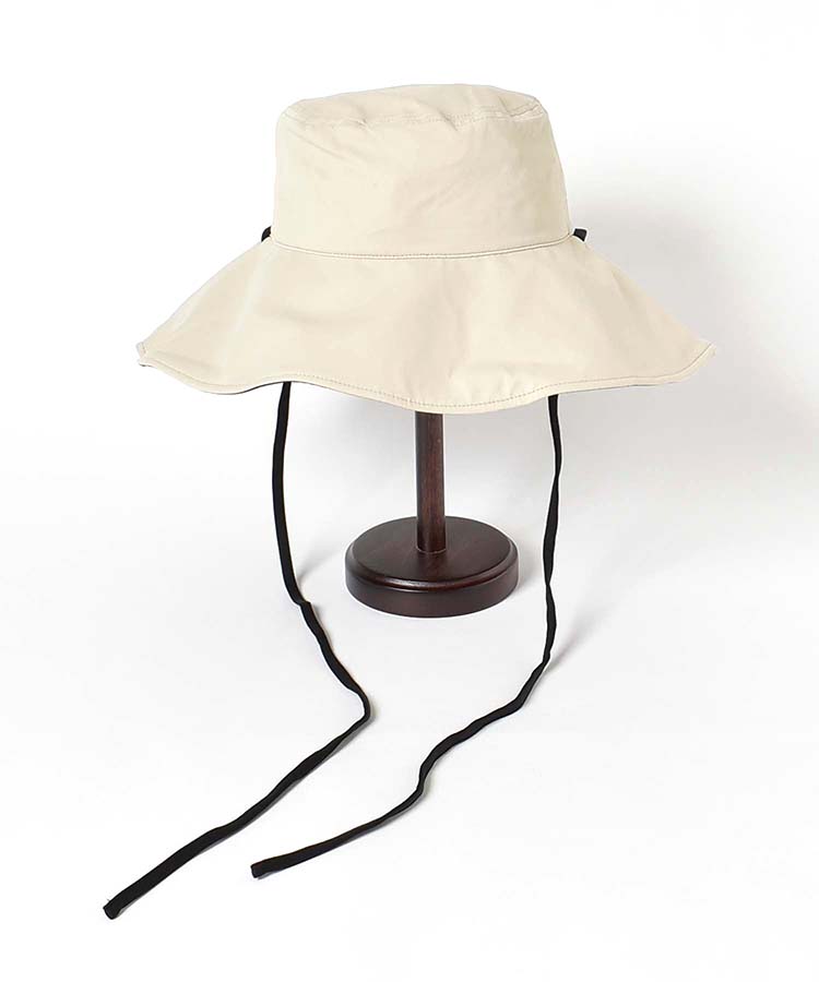 UVカット接触冷感つば広ハット