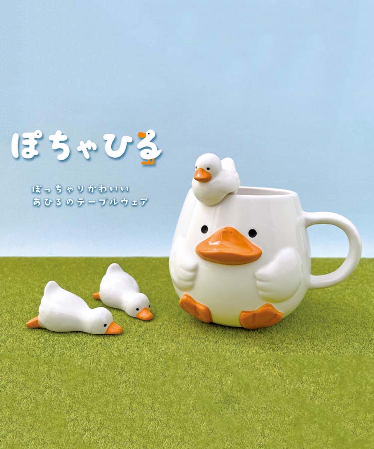 ぽちゃひるあひるスプーン