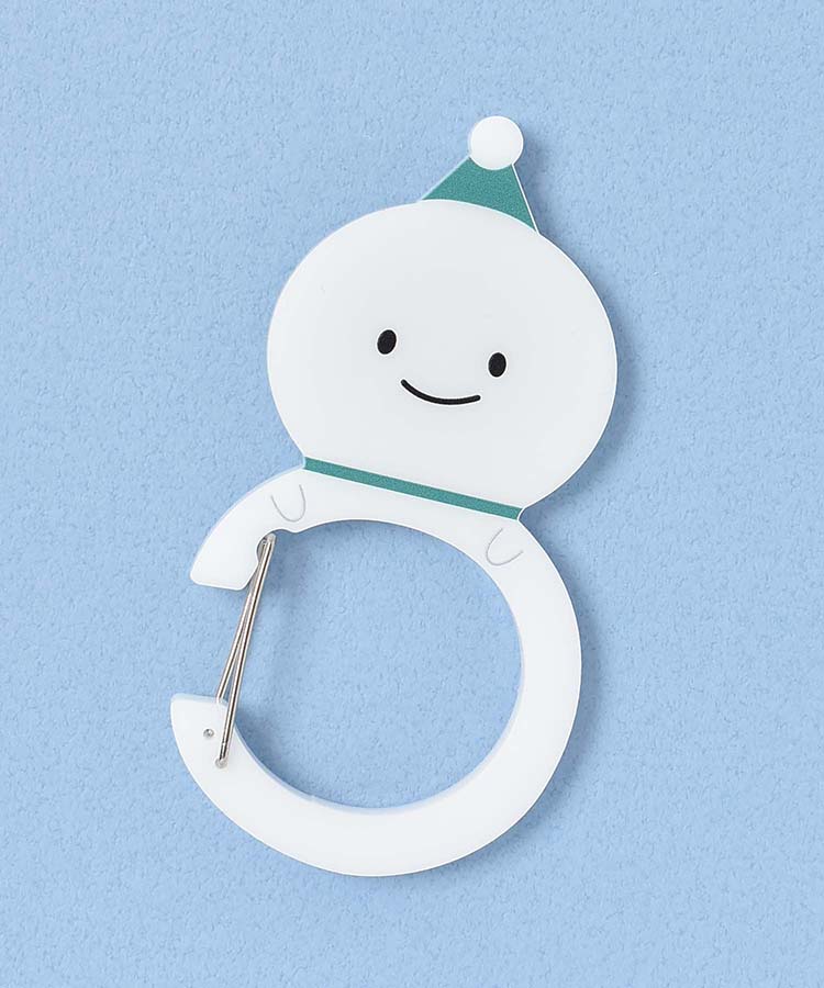 なかよしころりんゆきだるまカラビナ