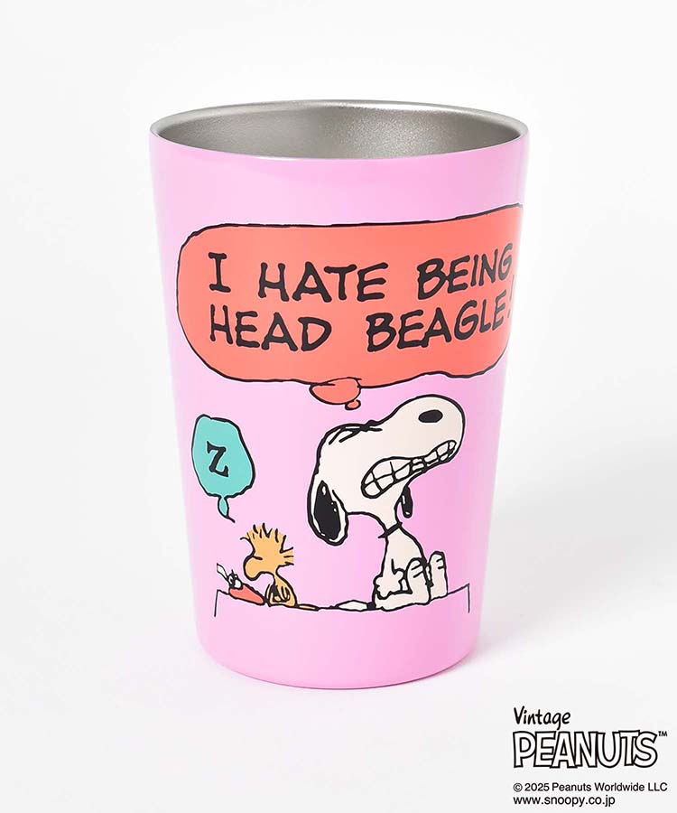 PEANUTSステンレスタンブラー