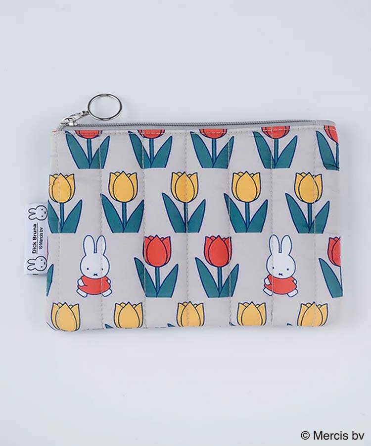 【WEB限定】Dick Brunaキルティングフラットポーチ