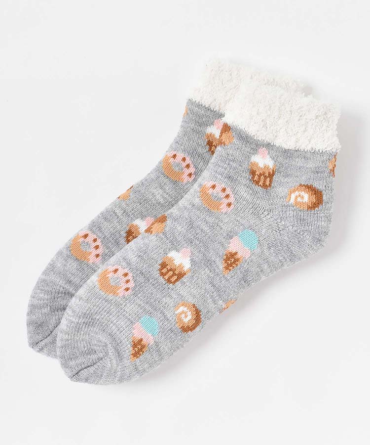 スイーツ内ボアルームソックス