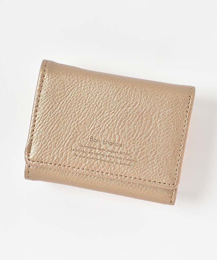 メタリックミニ財布