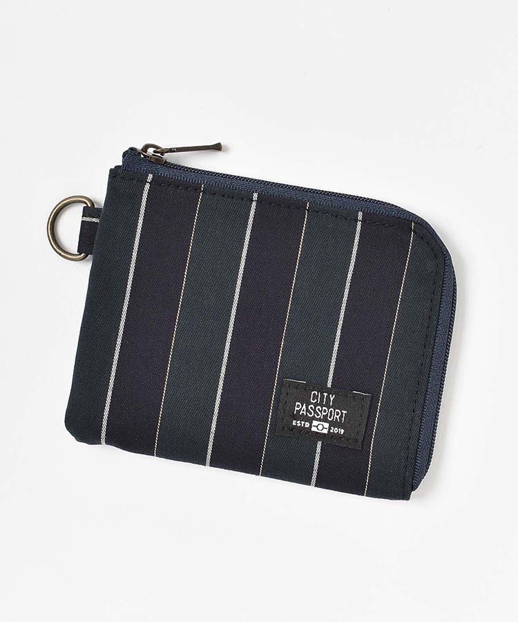 クラッシーストライプシティパス&コインケース