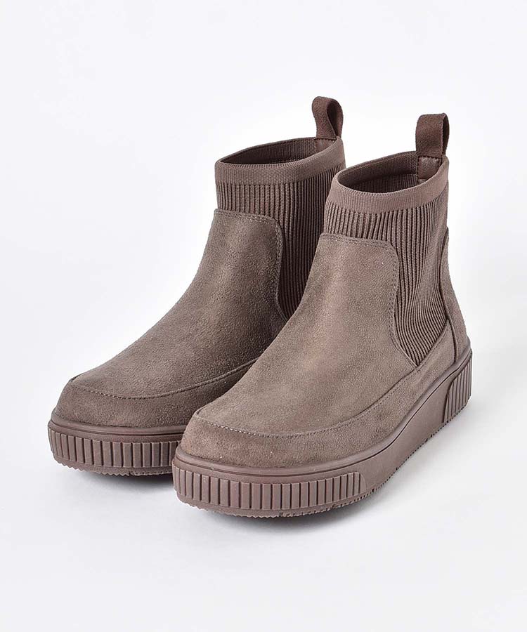 撥水ニットブーツ