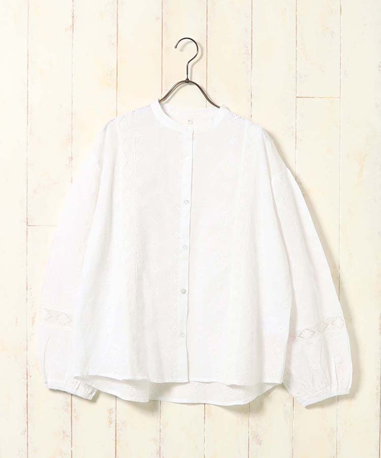 シフリー刺繍ブラウス