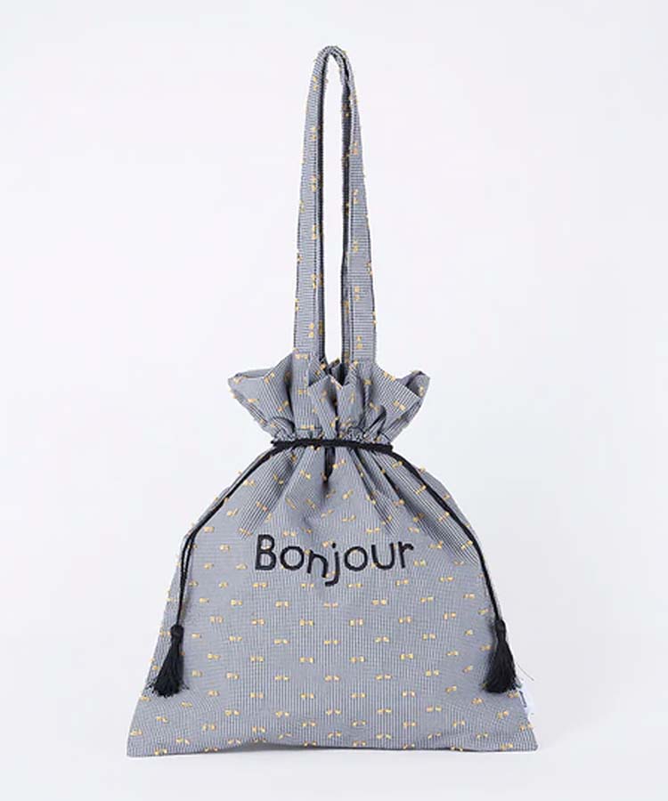 ナビー巾着トート