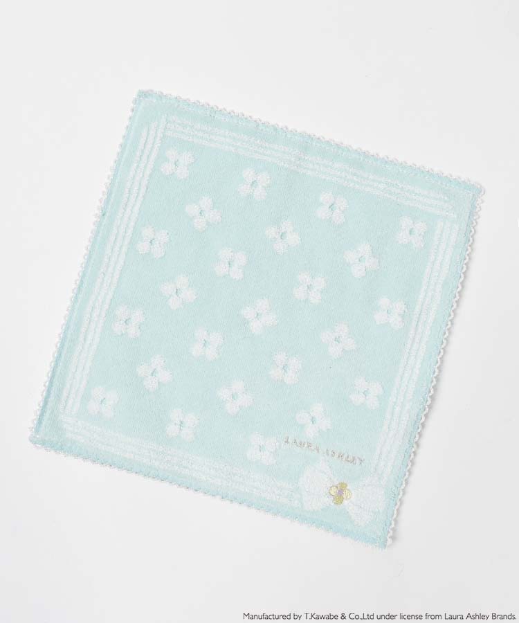 LAURA ASHLEYフラワーリボンミニタオル