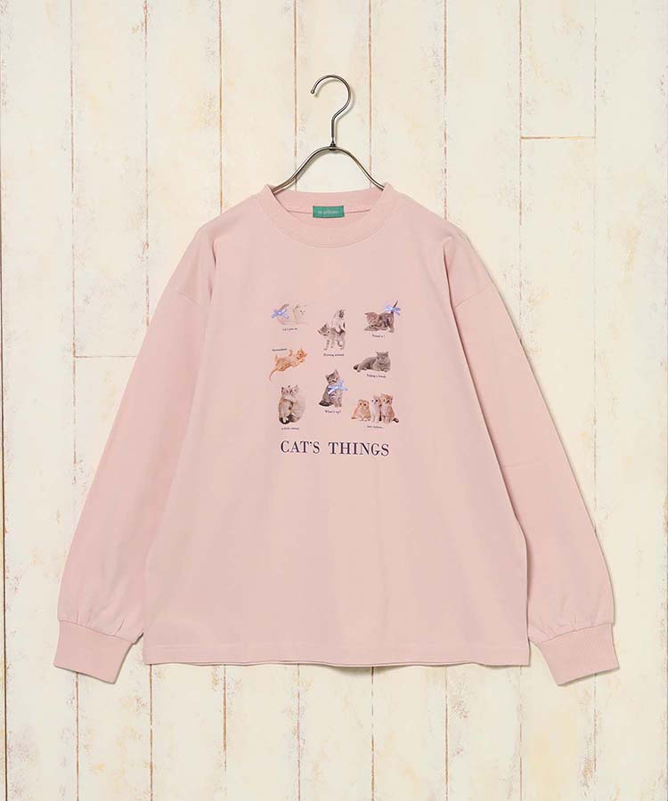 le petale CATsリボンロンT