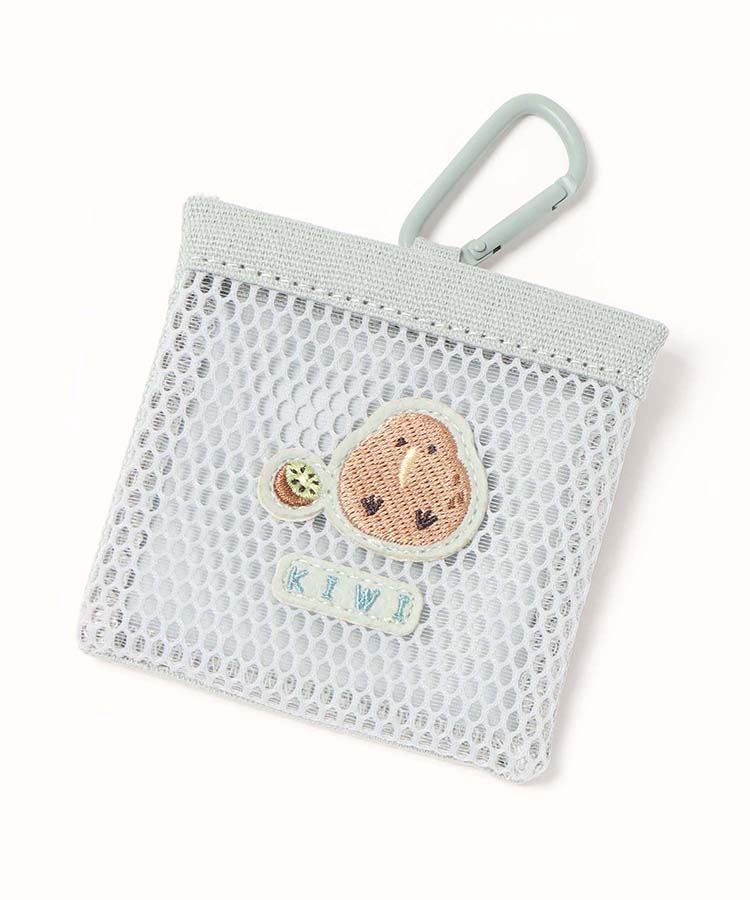 レアアニマルカラビナ付きミニポーチ