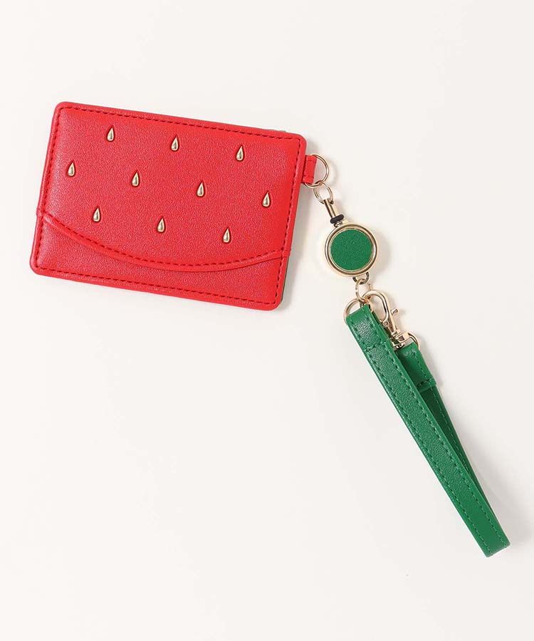 いちごパスケース