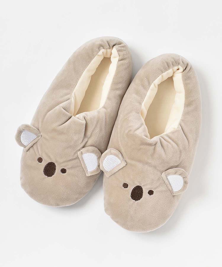 もちもちアニマルルームシューズ