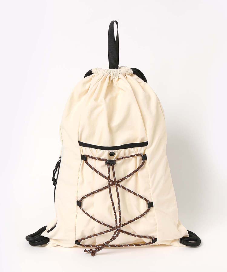 ドローコードレースアップナップサック