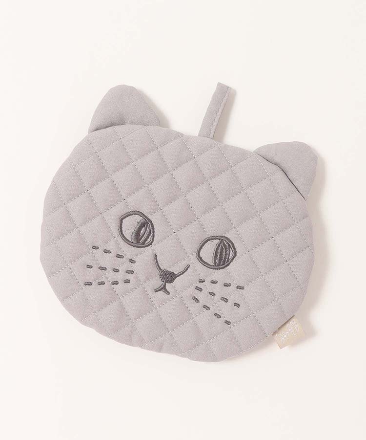 にゃふにゃふキルト鍋つかみ