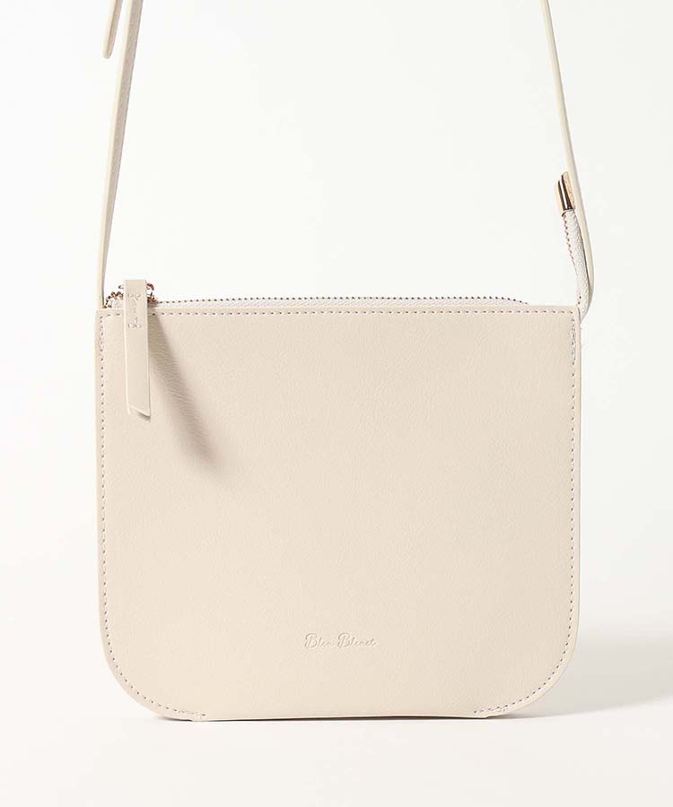 合皮三層ミニショルダー