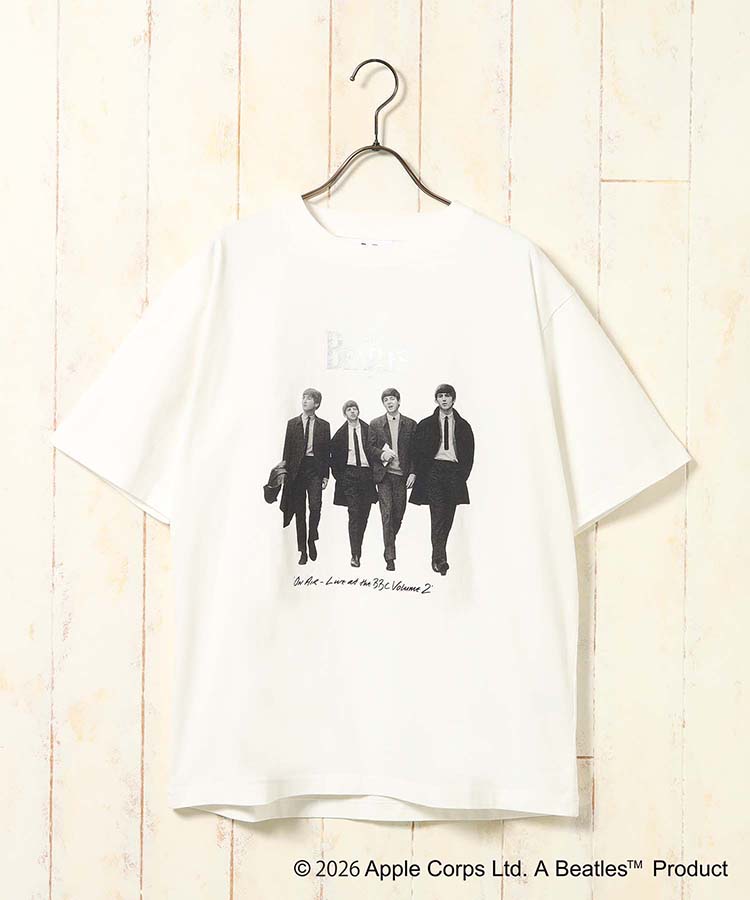 THE BEATLESレコードプリントTシャツ