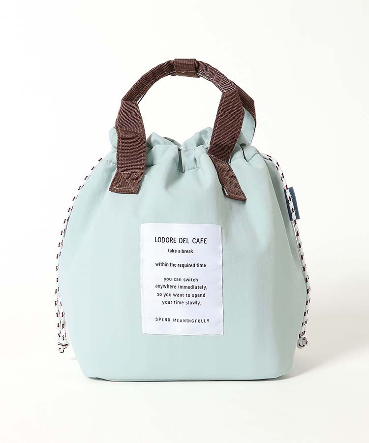 保冷巾着ランチバッグ