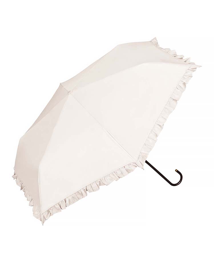 遮光クラシックフリル晴雨兼用折りたたみ傘