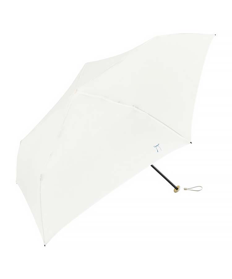 ワンポイント刺繍軽量折りたたみ傘