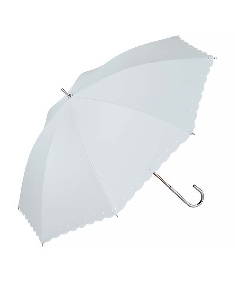 遮光シルバーリボンハート日傘