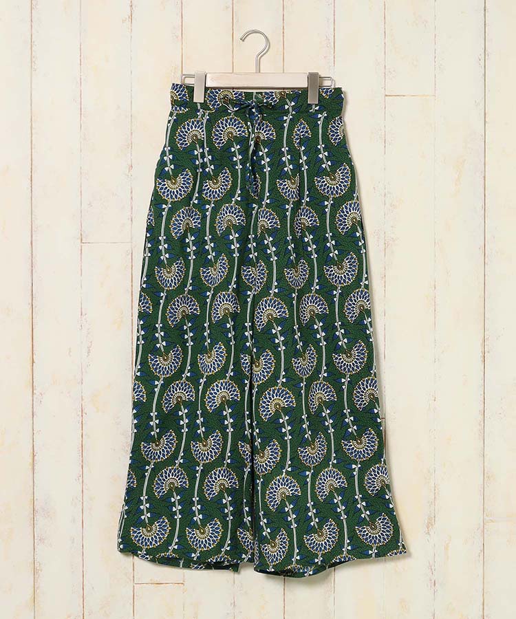 総柄プリントパンツ