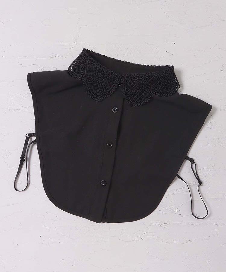 カットレース付け襟