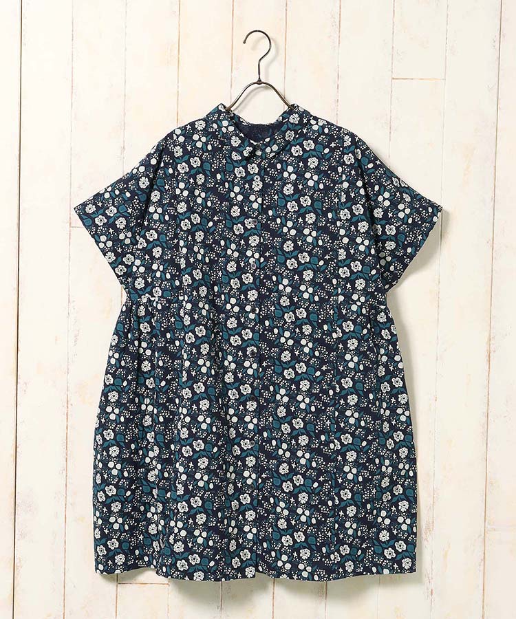 総柄プリントチュニック