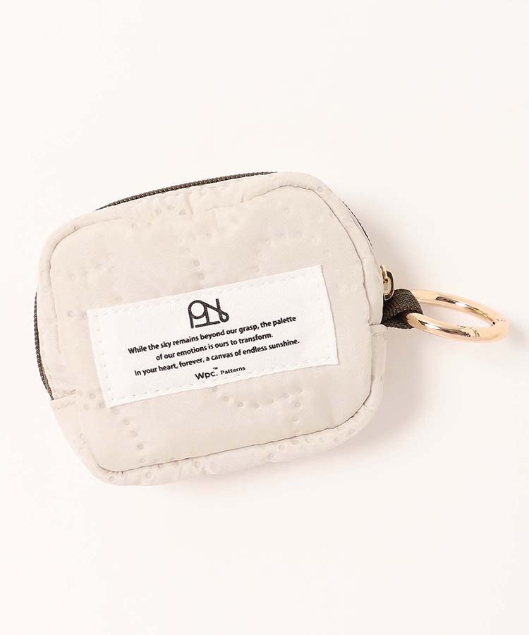 撥水キルティングマルチポーチミニ