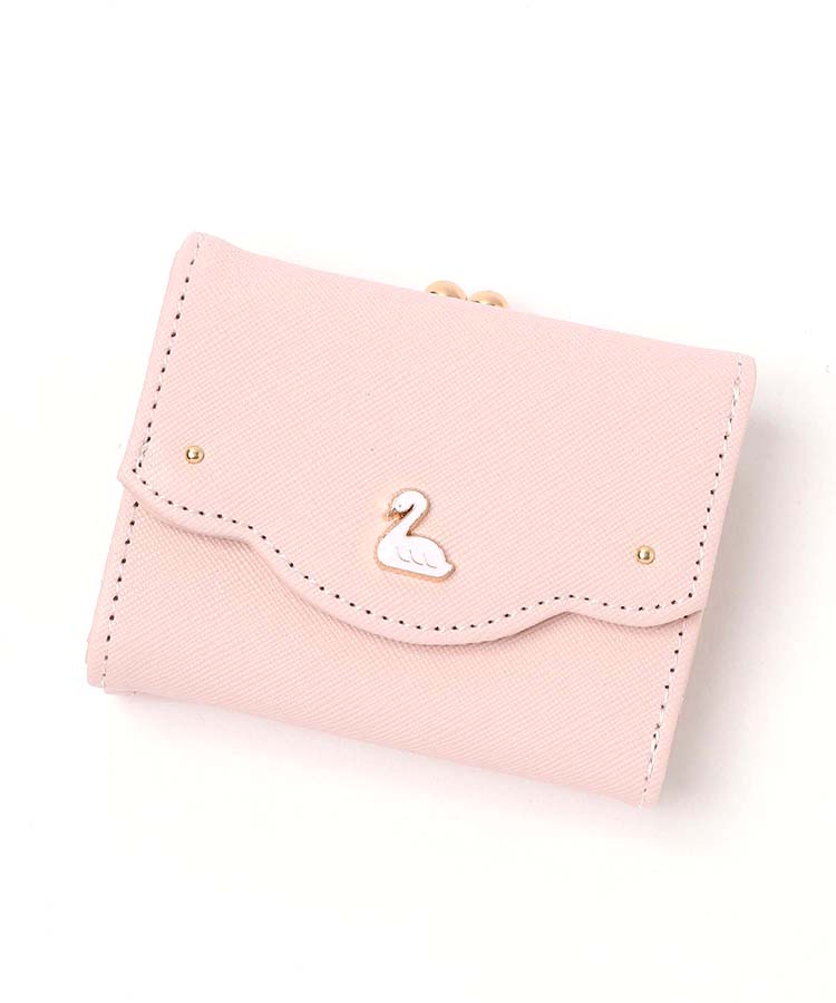 スワンエポがま口折財布