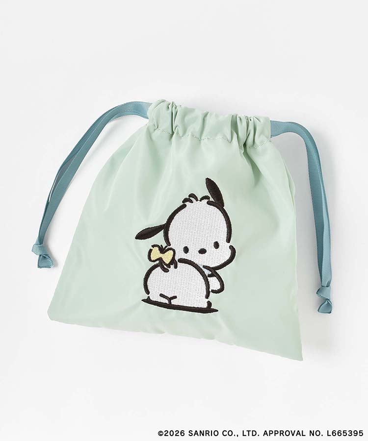 【WEB予約 3/4～順次発送】SANRIO CHARACTERS BASIC刺繍巾着