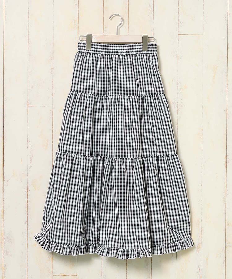 フリルティアードスカート