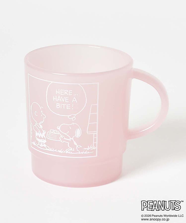 スヌーピー スモーキーパステルスタッキングコップ