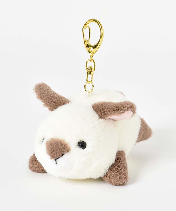 ふわぽちゃうさぎぬいぐるみキーホルダー