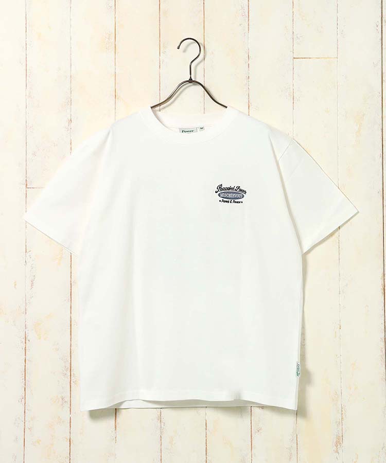 のんびりdog刺繍Tシャツ