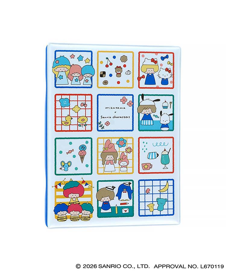 mizutama×Sanrio charactersシールバインダー