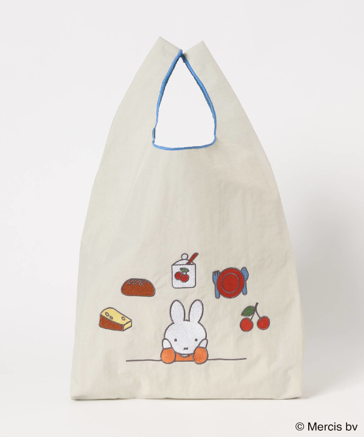 BRUNA MOTIF EMBROIDERYショッピングバッグ