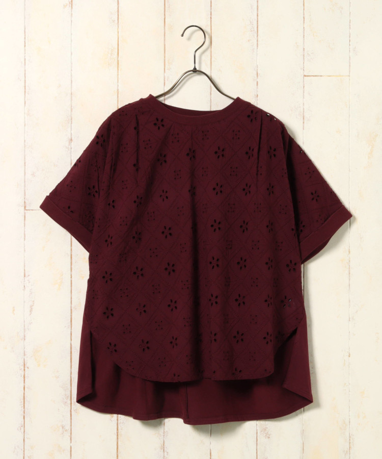 シフリー刺繍プルオーバー
