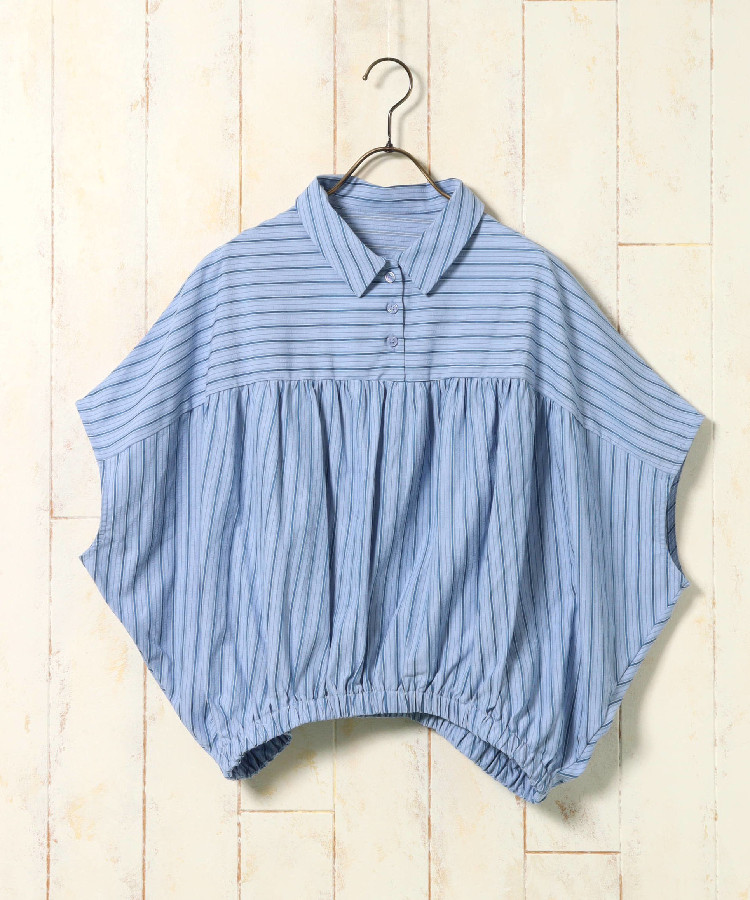 ≪SALE≫マルチストライプブラウス
